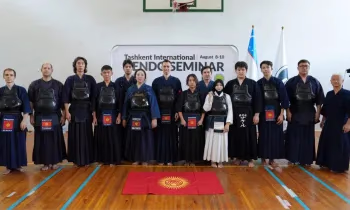 Кыргызстанские кэндоисты успешно выступили на семинаре и международных соревнованиях в Узбекистане