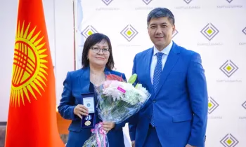 Нацбанк провел мероприятие в честь Дня независимости Кыргызской Республики