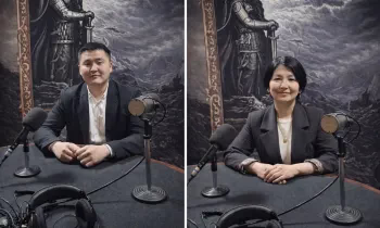 Сотрудники НБ КР прочитали в радиоэфире отрывки из книги «Теңири Манас»