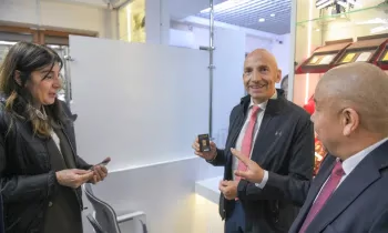Делегация Bvlgari посетила фирменный магазин «Кыргызалтын»