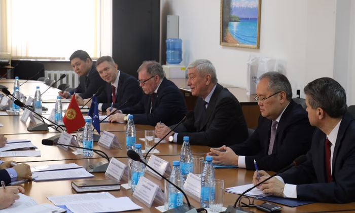 В Национальном банке состоялась встреча с делегацией ЕАГ