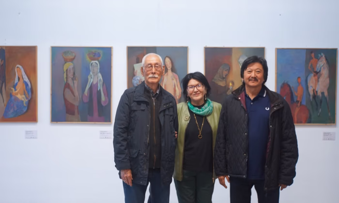 При поддержке «Бакай Банка» проходит выставка ILGERI Unity