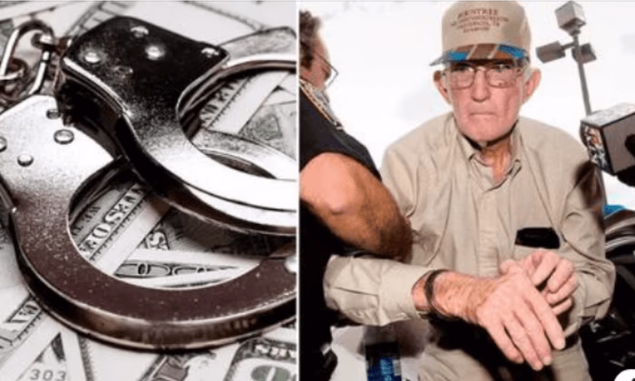 Джей Л. Хантер Раунтри в 91 год стал старейшим осужденным грабителем банков