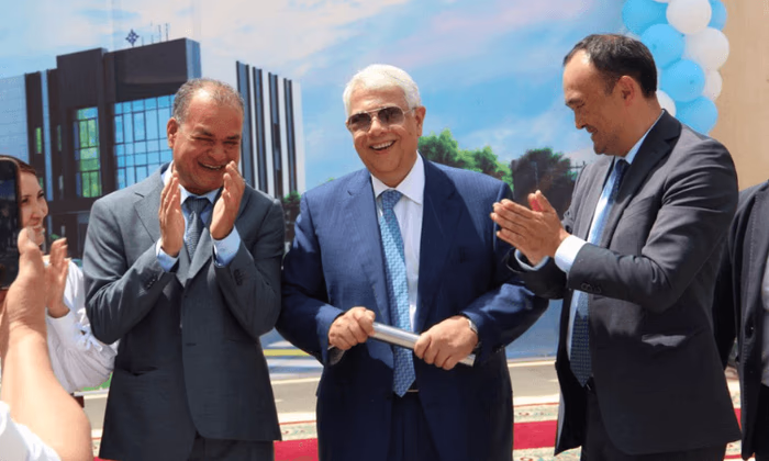 В Нарыне заложена капсула в честь начала строительства нового филиала KICB