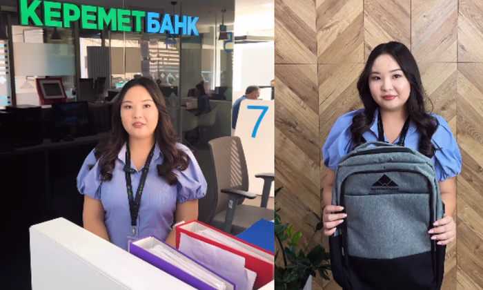 К 1 сентября школьники получили фирменные наборы от «Керемет Банка»