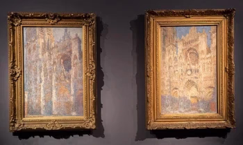 На открытии выставки «Руанские соборы» «Сбер» и Пушкинский музей подписали соглашение