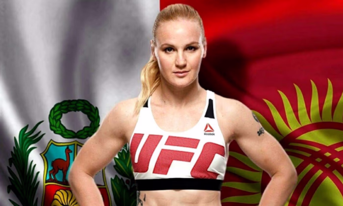 В «Оптима Банке» чемпионке мира Валентине Шевченко вручили карту Visa