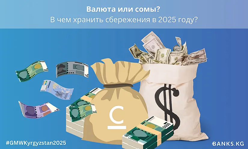 Сомы или доллары: в чем хранить сбережения в 2025 году?