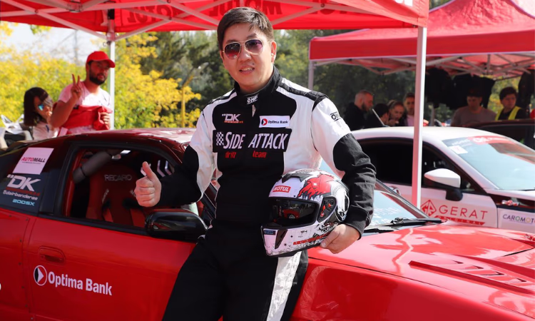 «Оптима Банк» наградил победителей Gymkhana подарками и картами Visa Gold