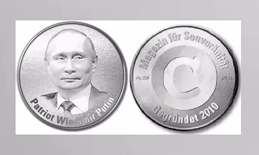 В странах Евросоюза активно покупают медаль с портретом Путина