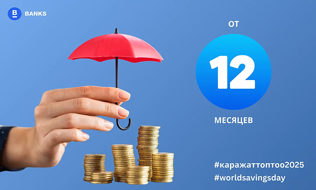 Куда вложить деньги на 12 месяцев: топ‑8 депозитов Кыргызстана