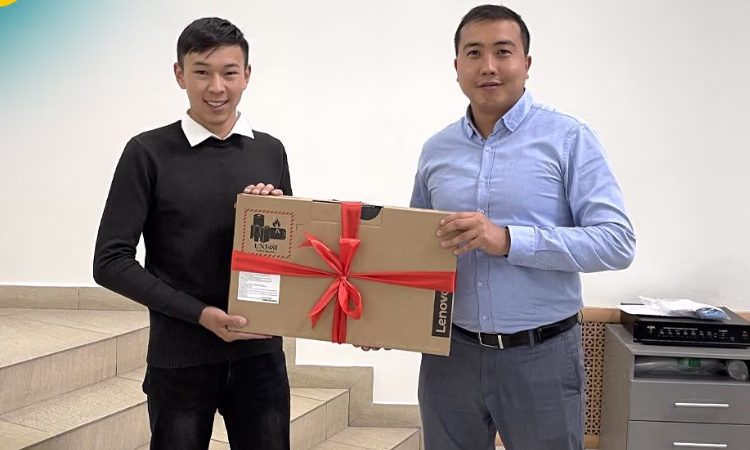 В ОАО «Коммерческий банк Кыргызстан» награжден второй победитель акции от Visa