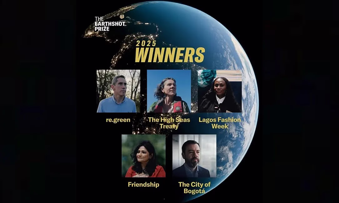 Помочь природе исцелиться: Победители премии Earthshot Prize 2025 получат по 1 млн фунтов стерлингов
