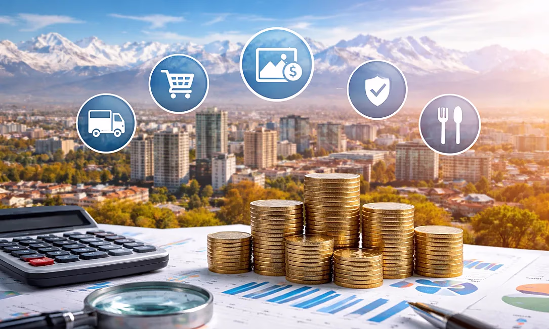 Зарплаты и кредиты подтолкнули рост сферы услуг в Кыргызстане