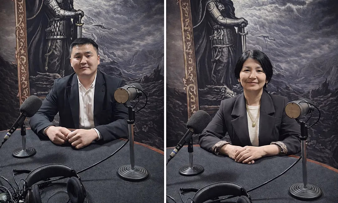 Сотрудники НБ КР прочитали в радиоэфире отрывки из книги «Теңири Манас»