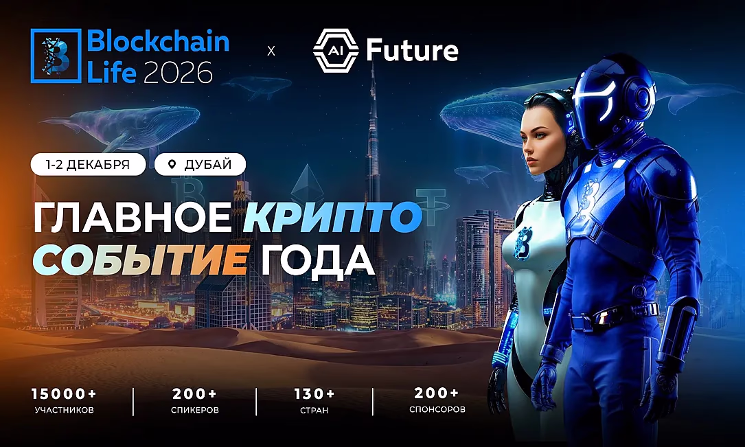 Blockchain Life возвращается в Дубай 1–2 декабря 2026