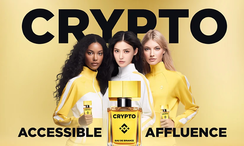 Binance представила уникальный аромат CRYPTO к Международному женскому дню