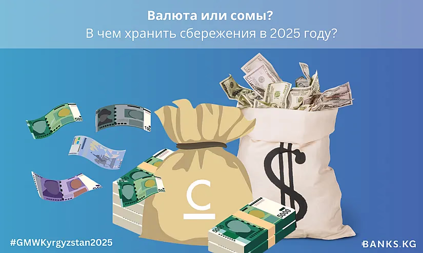 Сомы или доллары: в чем хранить сбережения в 2025 году?