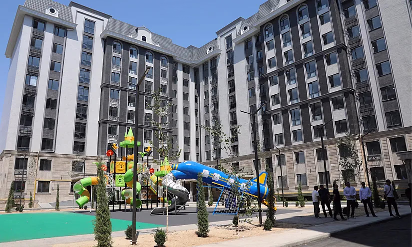 Госипотечная компания завершает строительство 585 квартир в Джалал-Абаде