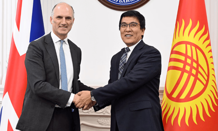 В кабинете министров КР приняли делегацию Великобритании