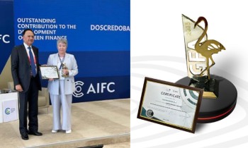 Doscredobank награжден престижной международной премией Green Finance AwardsTM